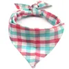 NYHET HOME PET TRIANGLE SCALTER DOG SCALTS CAT CLASSIC PLAID SALIVA SCARF PET PET SCALF DUNDELDER HUND ANVÄNDNINGAR