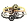 Strand Marque Hommes Noir Pompé Oeil Bracelets Micro Pave CZ Ronde Mal Perles Tressé Macramé Hommes Bracelets