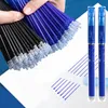 Gel Pens 100 Refills 2 Erasable Gel Pens 1 Eraser Set Retro Style 0.5mm Washable Handle Magic Gel Rods School Office Writing Stationery 230525