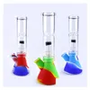 Pipes À Fumer Filtration Bécher Bongs Portable Sile Pipe À Eau Huile Dab Rig Avec Filtre En Verre Bol Pour Fumée Incassable En Gros Dr Dhchs