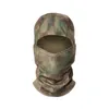 Mode Herren taktische Tarnung staubdichte Maske Vollgesichtsschutz Freizeit Wargame Prop Helm Liner Kappe Sommer sonnenscheinsichere Masken nützlich lo005 B23