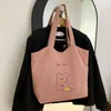 Sacs de soirée Kawaii dames sac à bandoulière motif ours sous les bras grande capacité fourre-tout femmes momie Portable Simple pour les filles Shopping