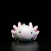 Pluche poppen zachte levensecht axolotl pluche speelgoed realistische schattige axolotl ambystoma mexicanum knuffel gevulde dieren speelgoed geschenken voor volwassenen kinderen 230525