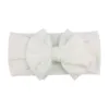 Baby Headband Solid Color Bow Hair Band Cotton Headbands Girls Hair Accessories
