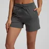 Aktive Shorts, lose Sport, Fitnessstudio, Kleidung, Laufen, Fitness, Freizeit, modisch, Workout, kurze Hose, Biker, Damen, atmungsaktiv