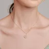 Pendant Necklaces Strawberry Crystal Pearl Necklace Female Round Beads Simple Temperament Fashion Clavicle Chain Ins Small Fresh Forest