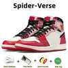 1 паук-эверская мужская баскетбольная обувь Jumpman 1s Black Toe Royal Roy