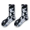 Men's Socks Fashion Men/Women Cotton Colorful Graffiti Tie Dyeing Funny Skateboard Cute Harajuku Hiphop Tube SocksMen's Men'sMen's