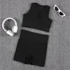 Active Sets LZYVOO 1/2/3/4 Pcs Yoga Gym Set Top Women Fitness Seamless Casual Skinny Sport Push Up High Waist Sportswear Woman