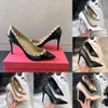 8cm Designer Womens Shoes Wedge Wedding Shoes Luxury Brand RED Pumps High Heel Sexy Shoes Stiletto Heels 10cm 6cm Shallow Pointed