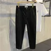 Herrenhose Herbst Straight Bein Männer lose lässige, feste Farbe Schlanker fit koreanische Modekleidung Y2K Streetwear Cargo Man