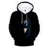 Herrtröjor tröjor nf 3d hoodie manlig kvinnlig mode tröja tryck överdimensionerad pullover cool mörkgrå topp 230524