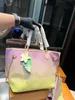 designer bag MM Totes Bag Colorful Women Designer Shoulder Handbag Purse On The Go SPRING IN COLLECTION Pink Coated