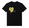 23s T-shirts pour hommes t-shirt Palms Palmangel City Designer Limited Inkjet Graffiti Letter Printing Men's Women's Sailboat Short-sleeved one vb9
