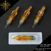 Tattoo Needles 510pcs Yellow Dragonfly Cartridge Needle 1 3 5 7 9 11 13 14 15 RL RM RS M1 For Machine Pen Accessories 230525