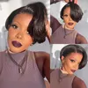 Short Bob Wig 13X4 Lace Front Human Hair Wigs For Women Straight Pixie Cut TPart Frontal