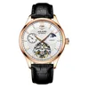 Armbandsur Ailang 2023 Tourbillon Watch Men's Brand Luminous Automatic Mechanical Business Trend Waterproof