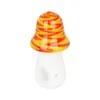 Colorful Wig Wag Pyrex Thick Glass Pipes Mushroom Fungus Style Filter Portable Dry Herb Tobacco Smoking Bong Holder Innovative Waterpipe Hand Tube DHL