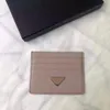 5AA Nya modekorthållare Caviar Woman Mini Wallet Designer Pure Color äkta läder Pebble Texture Luxury Svart plånbok med låda