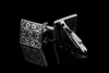 Cuff Links Luxury square retro pattern shirt Men's brand cufflinks High quality silver abotoadura jewelry G220525