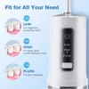 Other Oral Hygiene Electric Oral Irrigator Detachable Dental Water Flosser Portable Teeth Clean 230ML Water Tank IPX7 4pcs Nozzels Teeth Cleaner 230524