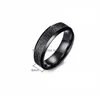 Band Rings Wholesale 30pcs lote de ouro preto sinalizador de ouro