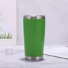 20-Unzen-Trinkgeschirr-Wasserflasche Tumbler Reise-Autobecher Doppelwandige Kaffeetasse Isolierflaschen Isolierte Edelstahl-Thermoskanne