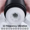 Male Sex Toy Automatic Telescopic Heating Masturbator Cup For Men Real Vaginal Pocket Adult Product