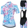 Cycling Jersey Sets Women Clothing Sets Female Cycling Jersey Women's Cycling Shorts Woman Clothes Mountain Bike Bicycle Set Sportwear Equipment 230525