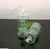 Tubi di fumo Narghilè Bong Glass Rig Oil Water Bong Classic Double Layer Sand Core Bottiglia di fumo per acqua in vetro filtrato