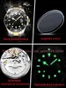 Bewegingshorloges Hoogwaardige heren Watch 40 mm Sapphire glas Roestvrijstalen wijzerplaat Solid Super Luminous Waterproof Watches Designer