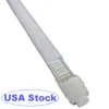 8ft LED-lamp 8ft Shop Light R17d 8 voet Ledbuls 6500K 144W 18000lm 8foot winkels Lichten T8/T10/T12 LED-buisvervanging Dual-Einded Ballast Bypass Crestech888