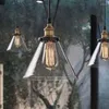 Pendant Lamps Amber Glass Art LED Luminaire Suspensios Vintage Simple Retro Lustre Home Interior Chandelier Hanging Lights Ceiling Room
