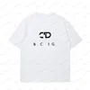 2023 Summer Mens Designer T Shirt Casual Man Womens Tees with Letters Print Kort ärmar Top Sell Luxury Men Hip Hop Clothes