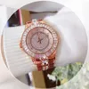 Montres-bracelets de luxe femme diamant montre Quartz Design mode cristal dames grand strass femmes Orologio Donna Relojes