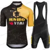 Jersey de ciclismo Define Jumbo Visma 2023 France Set Set Belgium Eslovênia Dinamarca TDF Clothing Men Summer Road Bike Circle Suit 230524