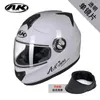 Motosiklet kaskları unisex ak ai kai kask tam spor araba ak918 elektrikli yüz