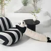 Bambole di peluche 50 ~ 110 cm Cuscino di peluche a forma di cane bassotto Cuscino di tiro farcito realistico per divano Sedia Decorazione domestica Cuscino per cane lungo Regalo 230525