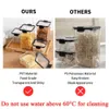 Últimos 460-1800ml Conjuntos de cozinha empilhável JAR SELADO Caixa de armazenamento de alimentos plásticos MultiMain Bottle Bottle Dried Fruit Tea Storage Recipiais