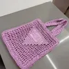 beach bags raffia tote bag OP02 famous designer bags fashion cool summer soft handbags shopping women coin purse cool lady plain letter wallets