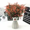 Декоративные цветы 8 пакетов красочный декор искусственный лавандовый цветок на открытом воздухе для украшения осенние цветочные кирки