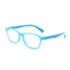 Sunglasses Kids Anti-blue Light Glasses Transparent TR90 Prescription Frame UV400 Computer Electronic Screen Eyewear For Reading