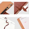 Notepads Ruize Hard Cover A5 B5 Leather Notebook Planner Organizer Office Office Pu Note Book Creative Stationery Business Notepad 230525