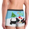 Caleçon mignon Couples Scottish Terrier sous-vêtements hommes respirant Scottie chien amant Boxer slips Shorts culotte douce pour homme