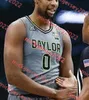 Miro Little RayJ Dennis Baylor Camisa de basquete Ja'Kobe Walter Jonathan Tchamwa Tchatchoua Jake Younkin Jayden Nunn Dantwan Grimes Costurado Baylor Bears Jerseys