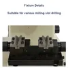 D38A Vertical Key Machine Key Copying Machine Multi-function Fixture Punching And Milling Slot Keys Locksmith Tools 220V