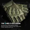 Cycling Gloves Fingerless Glove Half Finger Tactical Military Army Mittens SWAT Airsoft Bicycle Outdoor Shooting Hiking Driving Men 230525