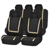 Auto-stoelhoezen Adem voor Dacia Sandero Duster Logan Accessories Auto-Styling Cushions Black/Beige/Red 3D