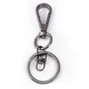 Porte-clés 5 fermoirs mousqueton interrupteur gâchette mousqueton sac taille boucle porte-clés pendentif porte-clés en métal G230525