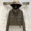 Giacche con cappuccio firmate da donna Cappotti Giacca a maniche lunghe moda triangolo Giacca da donna di design di lusso